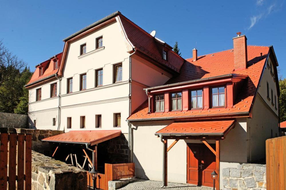 Penzion Citkuv Mlyn Šluknov エクステリア 写真